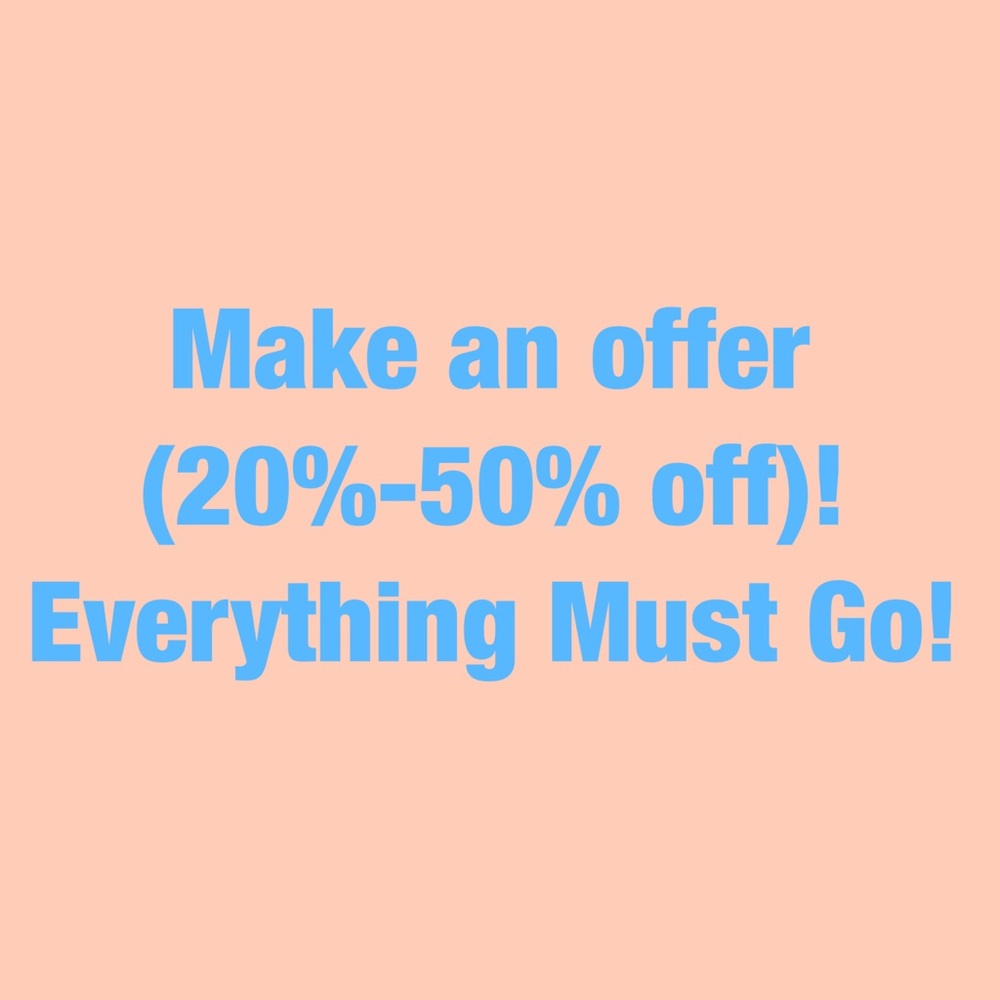 Open to considering all offers!